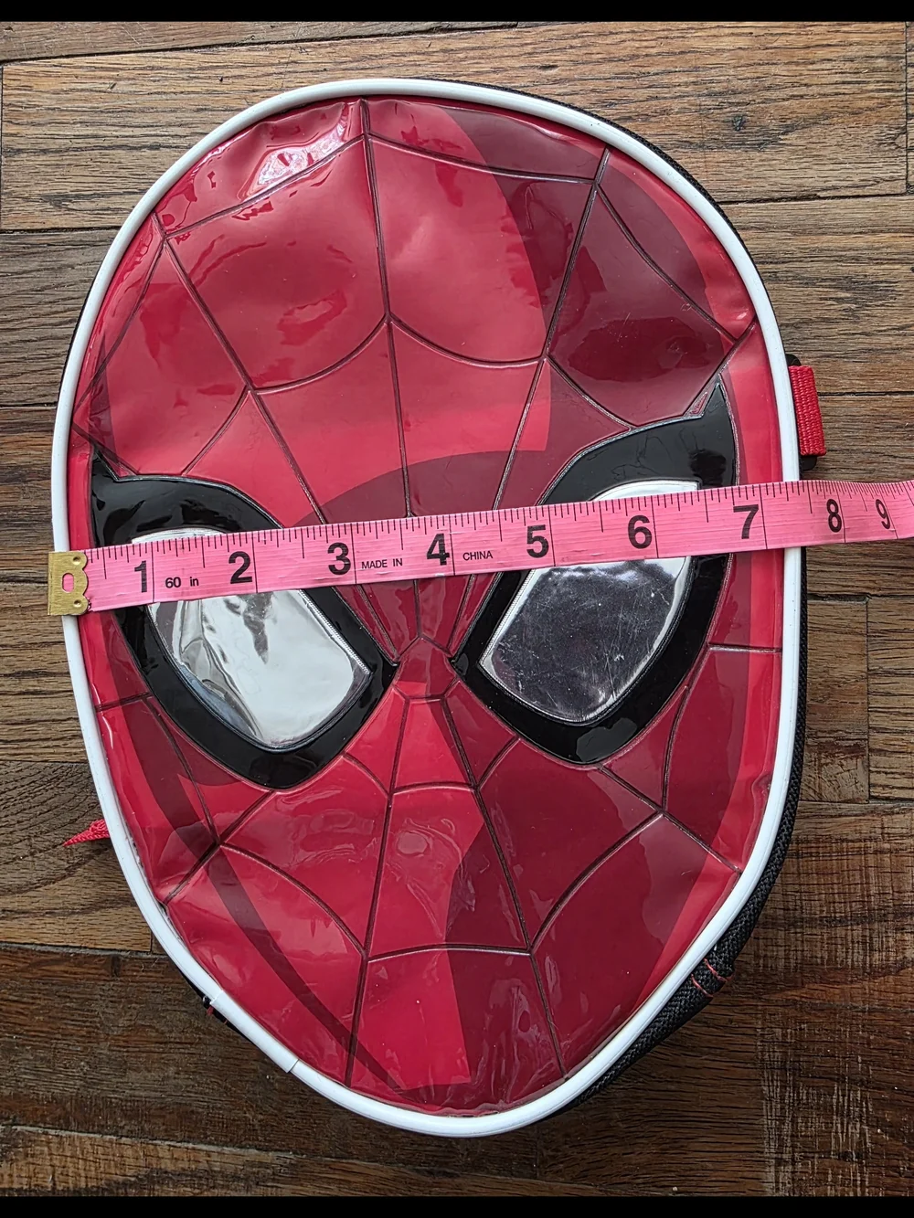 Marvel Spider-Man Red and White Lunch Bag